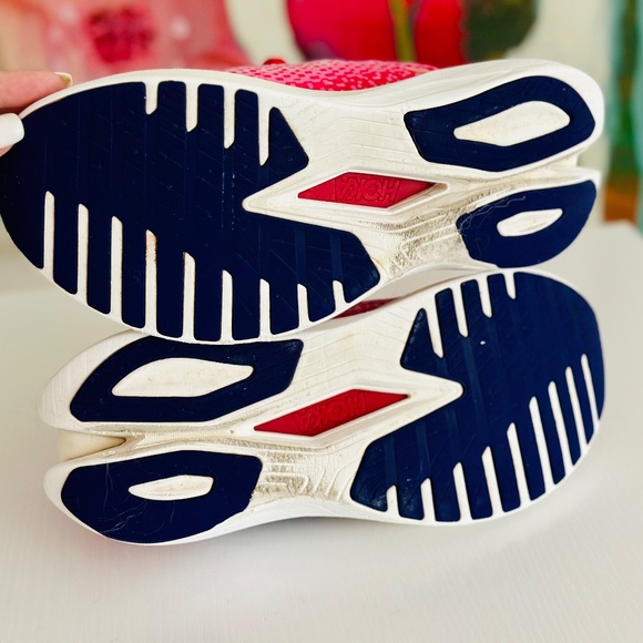 HOKA Women's Mach X Running Shoe in Raspberry/Strawberry - Picture 10 of 11